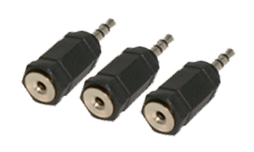 3.5 mm Stereo Plug To 2.5 mm Stereo Jack (3pcs)