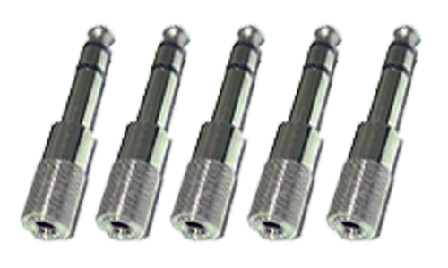 6.35 mm Stereo Plug To 3.5 mm Stereo Jack (2pcs)