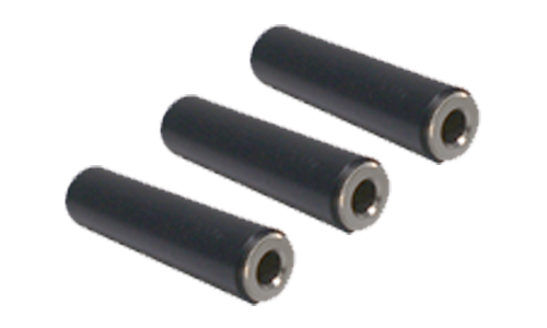 6.35 mm Mono Inline Jack Bakelite (3pcs)