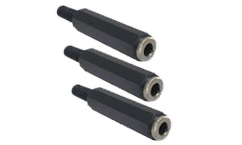 6.35 mm Stereo Inline Jack (3pcs)