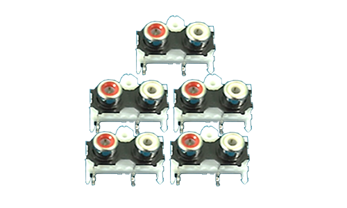 RCA Jack 2P (5pcs)