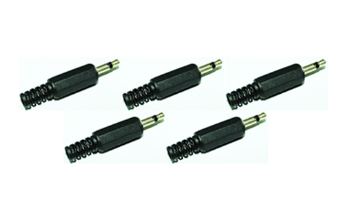 3.5 mm Mono Plug W/ Wire Protector (5pcs)