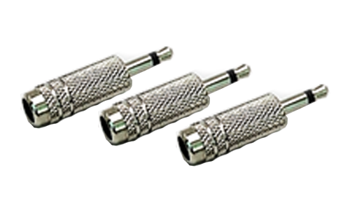 3.5 mm Mono Plug Metal (3pcs)
