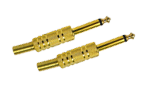 6.35 mm Mono Plug (2pcs) — ACAP009