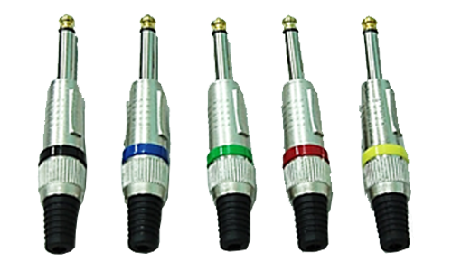 6.35 mm Mono Plug Canon Type (5pcs)