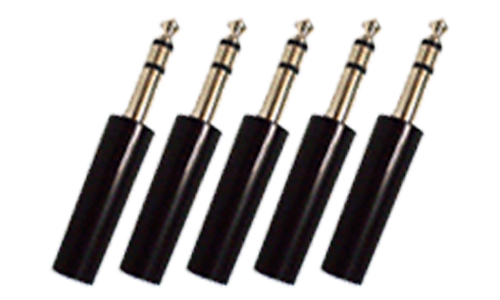 6.35 mm Stereo Plug Bakelite (5pcs)