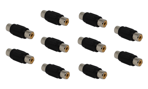 RCA Jack to RCA Jack (10pcs)
