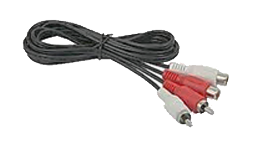 2 RCA Plug to 2 RCA Jack Cord