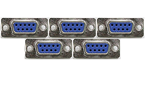 DB-9 Female Connector (5pcs)