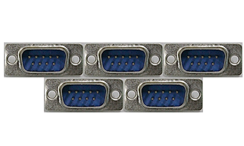DB-9 Male Connector (5pcs)