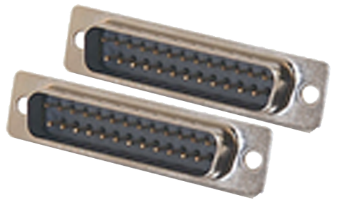 DB-25 Male Connector (2pcs)