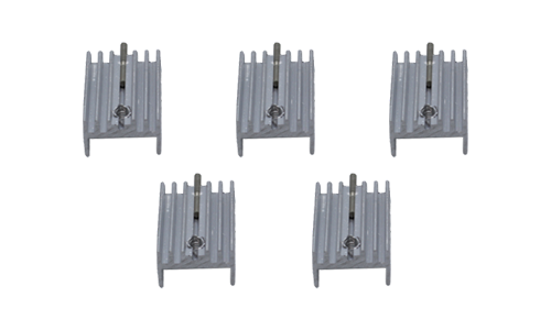 Heat Sink Double B 15x10x21 (5pcs)