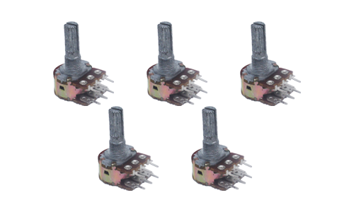 Potentiometer 16mm Dual (5pcs)