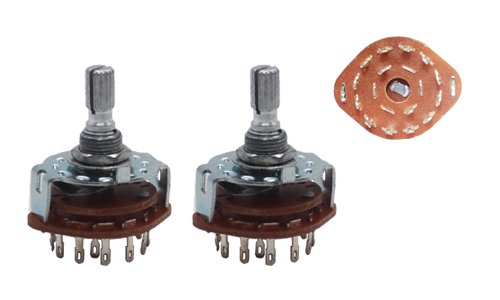 Rotary Switch 2P6P (2pcs)