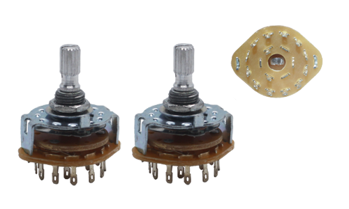 Rotary Switch 3P4P (2pcs)