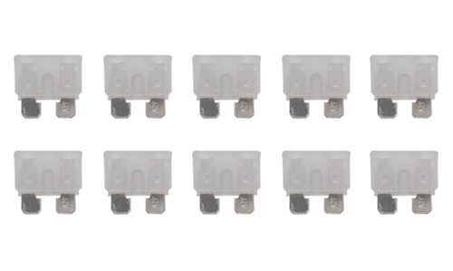 Auto Fuse Plug-In Type Big 25A White (10pcs)