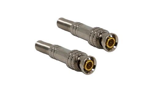 BNC Plug w/ Spring Protector (2pcs)