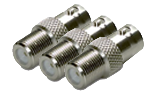 BNC Jack To F-Jack (3pcs)