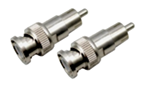 BNC Plug to RCA Plug (2pcs)