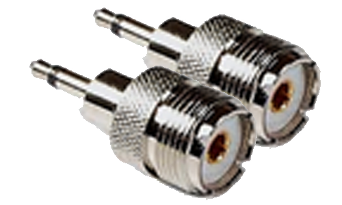 UHF Jack To 3.5 mm Mono Plug (2pcs)