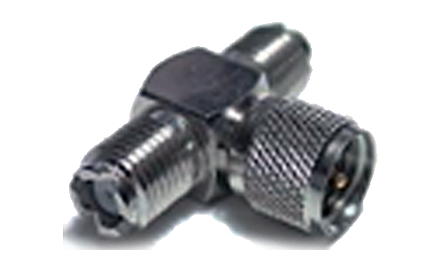 Mini UHF Plug To 2x Mini UHF Jack