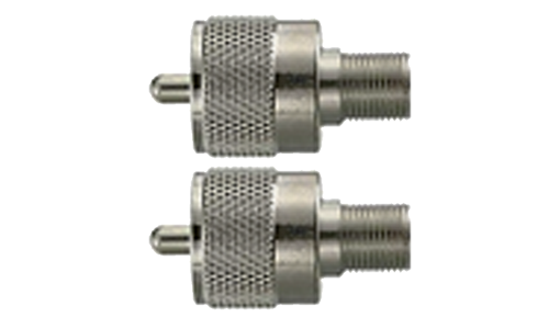 UHF Plug To F-Jack (2pcs)