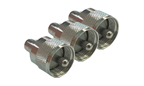 UHF Plug To RCA Jack (3pcs)