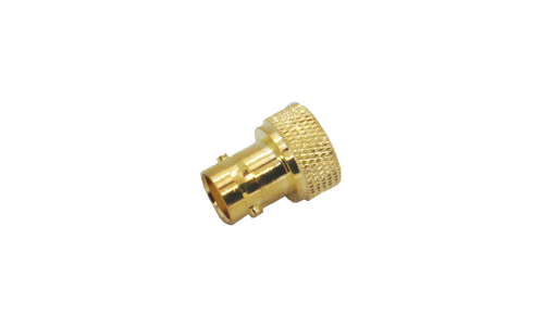 SMA Plug to BNC Jack Deep Gold