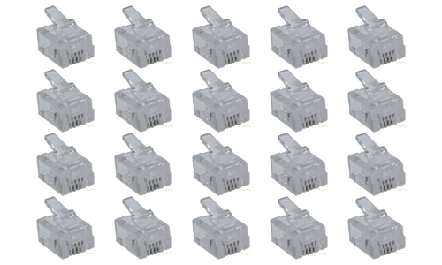 RJ-11 6P4C (20pcs)